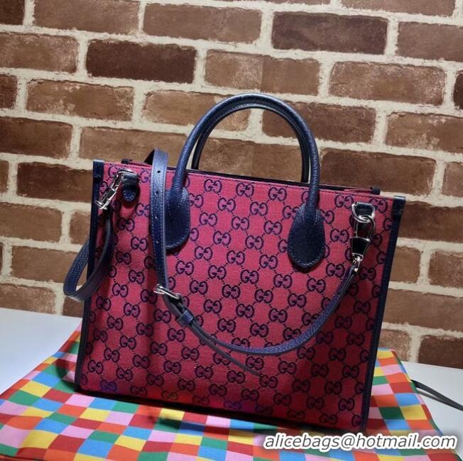 Buy Discount Gucci GG small tote bag 659983 Red