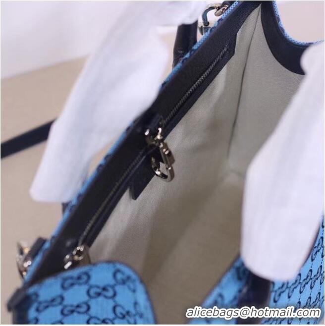 New Style Gucci GG small tote bag 659983 blue