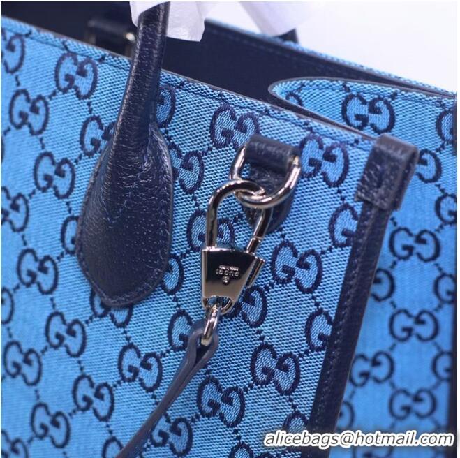 New Style Gucci GG small tote bag 659983 blue