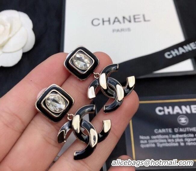 Good Quality Chanel Earrings CE6404 Black