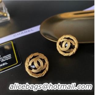 Buy Classic Chanel Earrings CE6416 Black