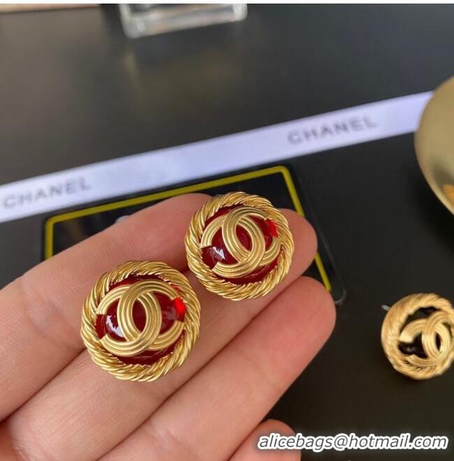 Buy Classic Chanel Earrings CE6416 Black