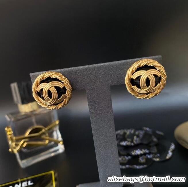 Buy Classic Chanel Earrings CE6416 Black