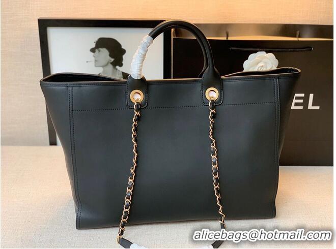 Shop Grade Promotional Chanel Original Leather Shopping Bag A66945 Black