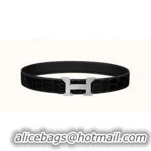 Trendy Design Hermes Original Leather Belt HM8328 Black