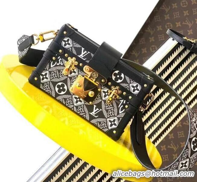 Trendy Design Louis Vuitton Since 1854 Bandouliere Strap J02502 Black