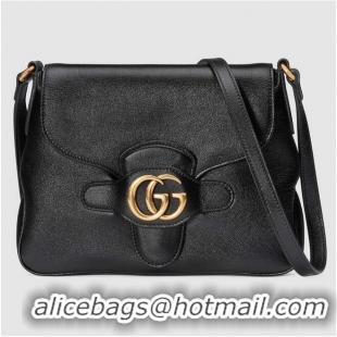 New Design Gucci Small messenger bag with Double G 648934 Black