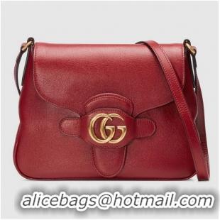 Market Sells Gucci Small messenger bag with Double G 648934 Red