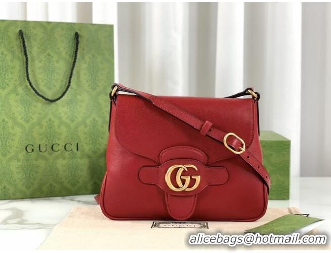 Market Sells Gucci Small messenger bag with Double G 648934 Red