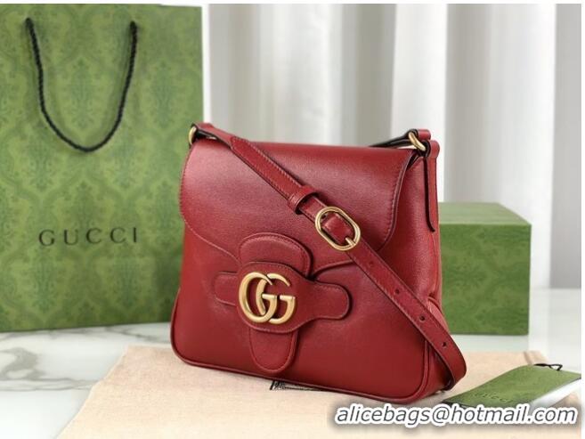 Market Sells Gucci Small messenger bag with Double G 648934 Red