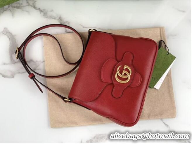 Market Sells Gucci Small messenger bag with Double G 648934 Red