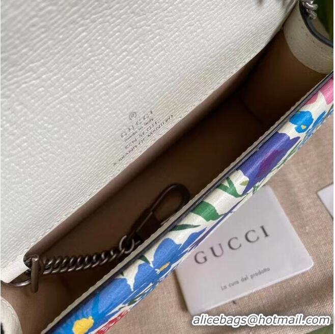 Best Grade Gucci Dionysus Leather Super Mini Bag 476432 White