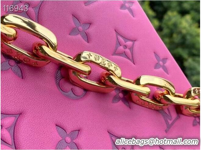 Top Quality Louis Vuitton COUSSIN PM M58628 Pink&Purple