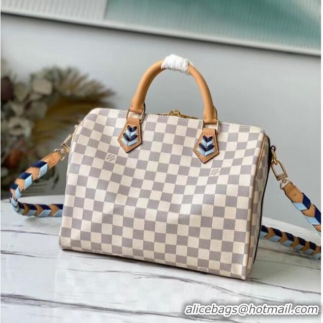 Promotional Louis Vuitton SPEEDY BANDOULIeRE 30 N50054 Blue