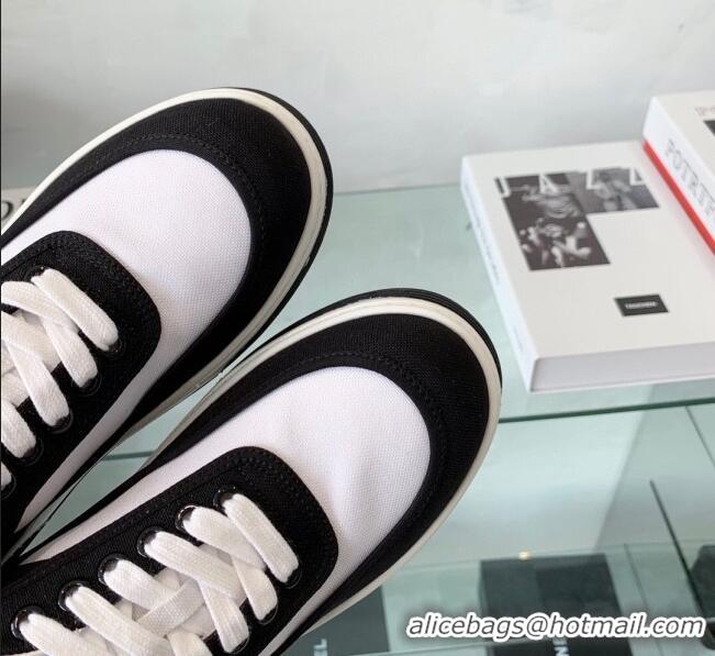 Good Taste Chanel Canvas Sneakers G37488 Black/White 2021