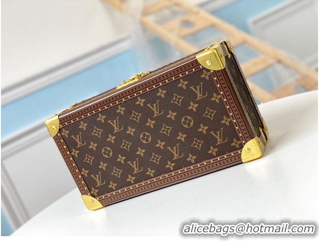 Top Quality Louis Vuitton Monogram Canvas Watches Box M47641 Khaki