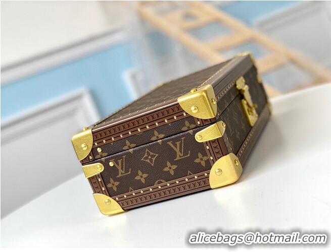 Top Quality Louis Vuitton Monogram Canvas Watches Box M47641 Khaki