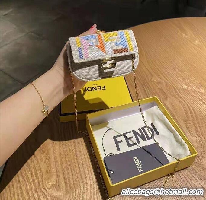 Best Quality FENDI NANO BAGUETTE CHARM 7AR848