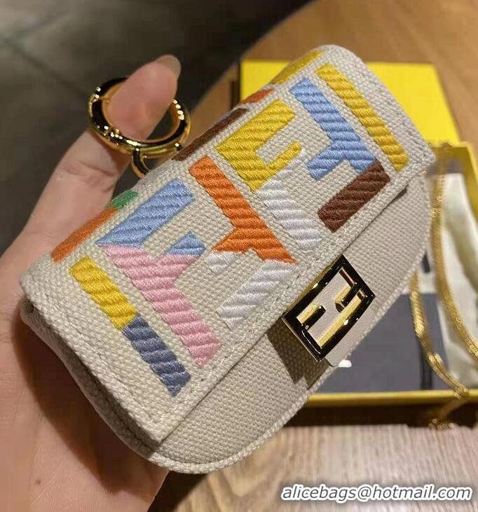 Best Quality FENDI NANO BAGUETTE CHARM 7AR848