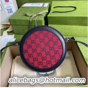 Trendy Design Gucci Horsebit 1955 mini bag 658825 Red