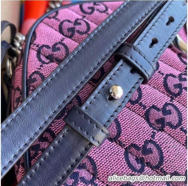 Big Discount Gucci GG Marmont Multicolor small shoulder bag 447632 pink