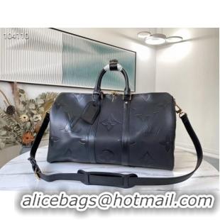 Pretty Style Louis Vuitton KEEPALL BANDOULIERE M45532 BLACK