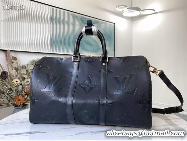 Pretty Style Louis Vuitton KEEPALL BANDOULIERE M45532 BLACK