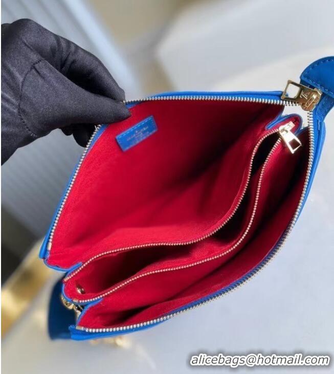 Low Cost Design Louis Vuitton COUSSIN PM M58628 blue&red