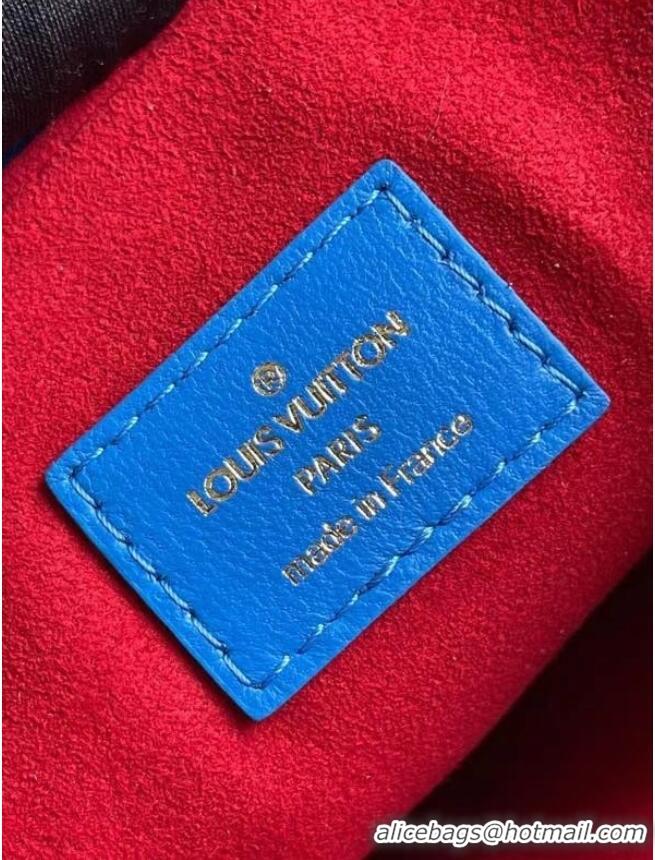 Low Cost Design Louis Vuitton COUSSIN PM M58628 blue&red