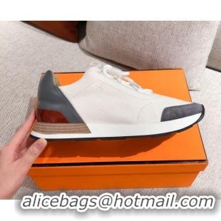 Best Product Hermes Patchwork Sneakers 042841 White