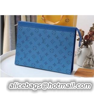 Top Grade Louis Vuitton POCHETTE VOYAGE MM M30761 Blue