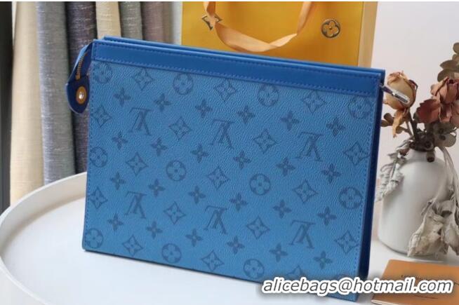 Top Grade Louis Vuitton POCHETTE VOYAGE MM M30761 Blue