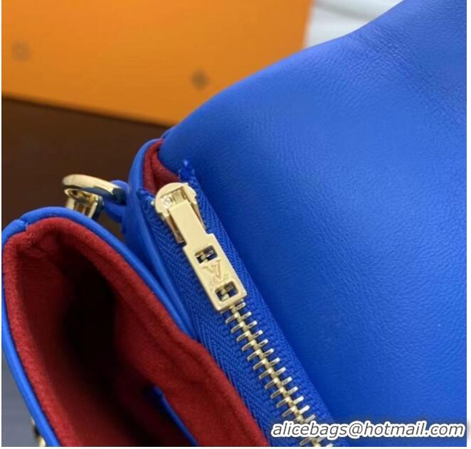 Popular Style Louis Vuitton POCHETTE COUSSIN M80743 Blue & Red