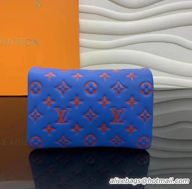 Popular Style Louis Vuitton POCHETTE COUSSIN M80743 Blue & Red