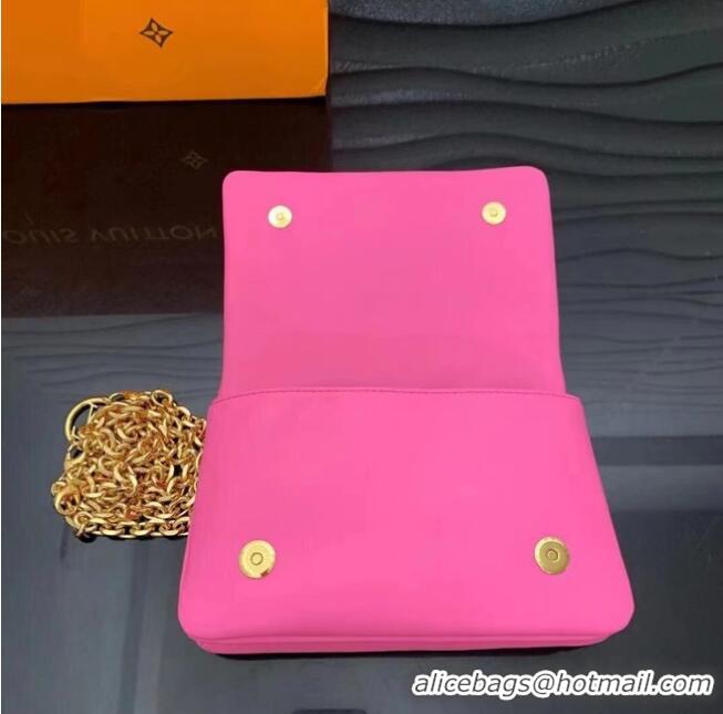 Classic Louis Vuitton Monogram Empreinte POCHETTE COUSSIN M80745 Pink & Purple