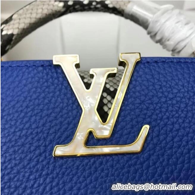 Top Quality Louis Vuitton CAPUCINES MINI M99676 Blue