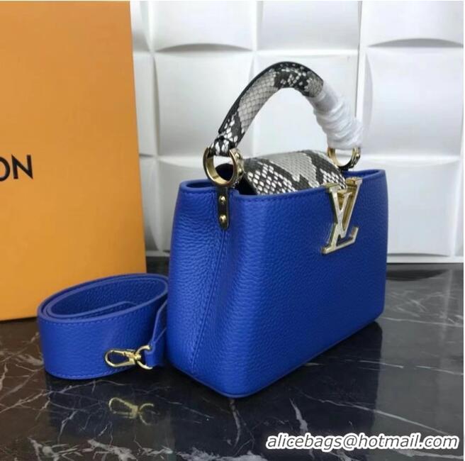 Top Quality Louis Vuitton CAPUCINES MINI M99676 Blue