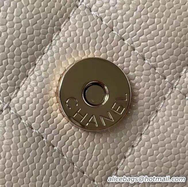 Best Price CHANEL mini wallet on chain AP2136 Apricot