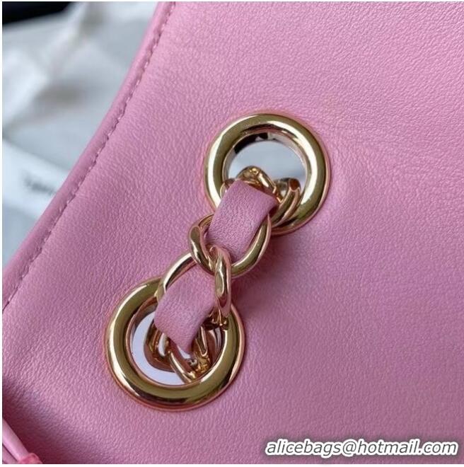 Most Popular CHANEL mini flap bag AS2468 Pink