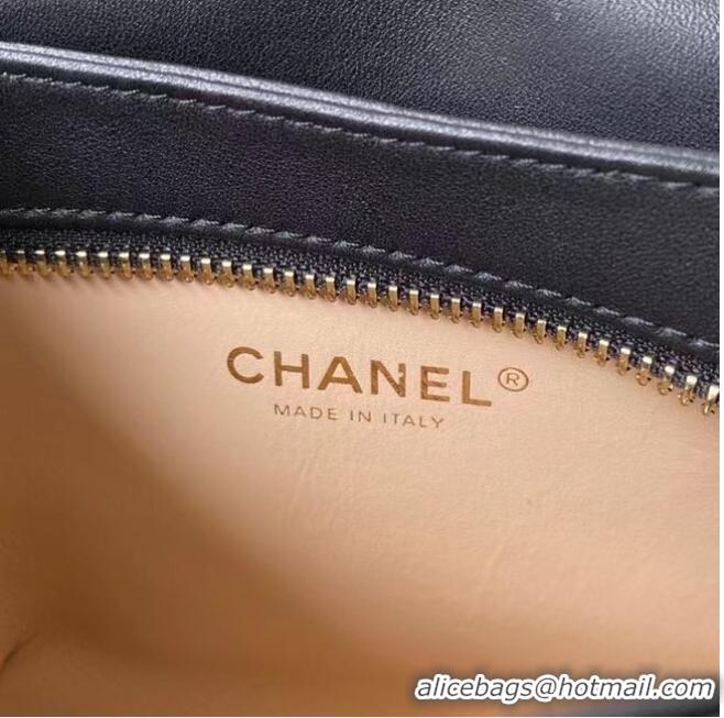 Buy Discount CHANEL mini flap bag AS2468 black