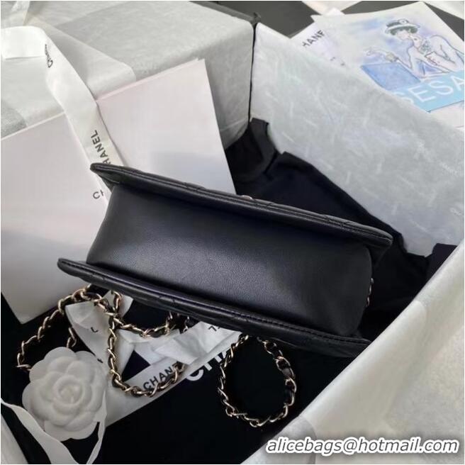 Buy Discount CHANEL mini flap bag AS2468 black