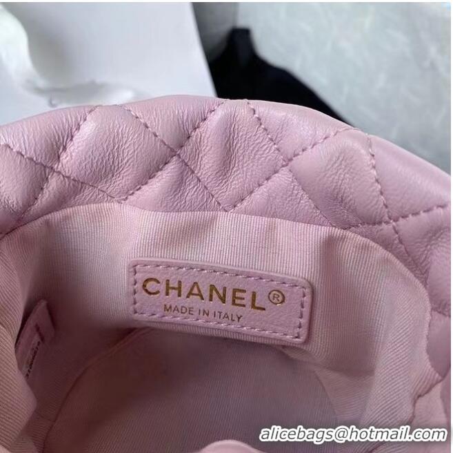 Top Quality Chanel mini drawstring bag AS2518 pink