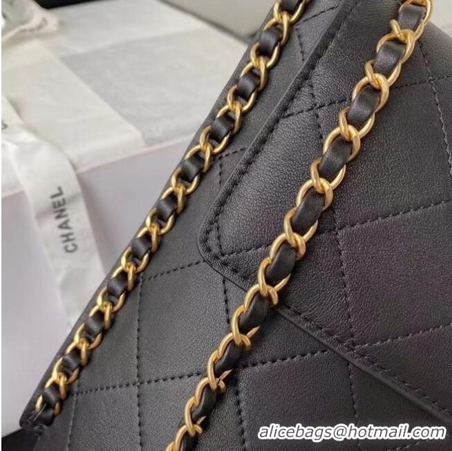 Buy Inexpensive Chanel small hobo bag AS2543 AS2542 Black