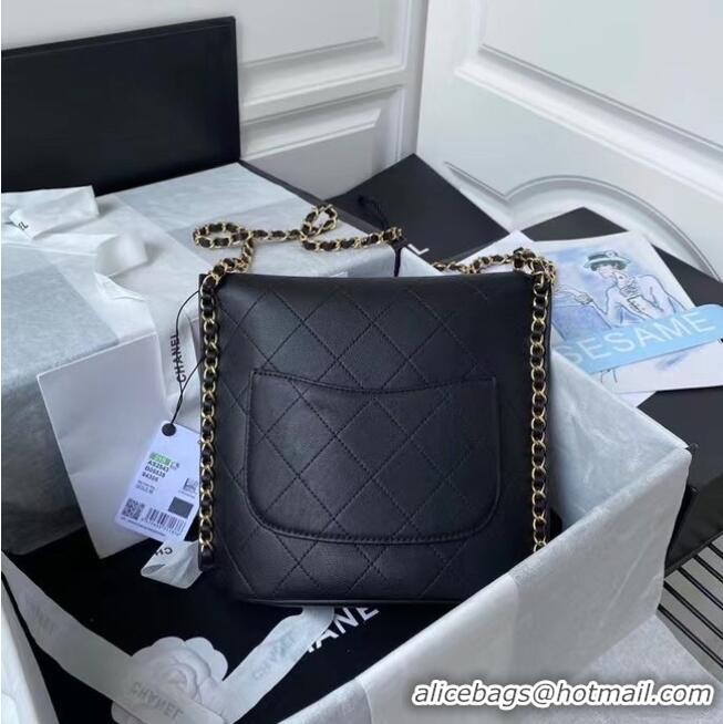 Buy Inexpensive Chanel small hobo bag AS2543 AS2542 Black