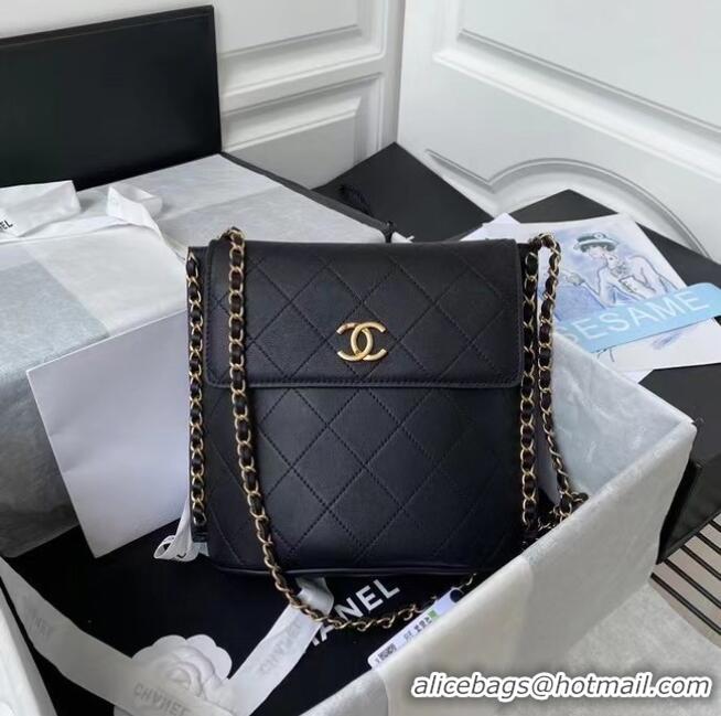 Buy Inexpensive Chanel small hobo bag AS2543 AS2542 Black