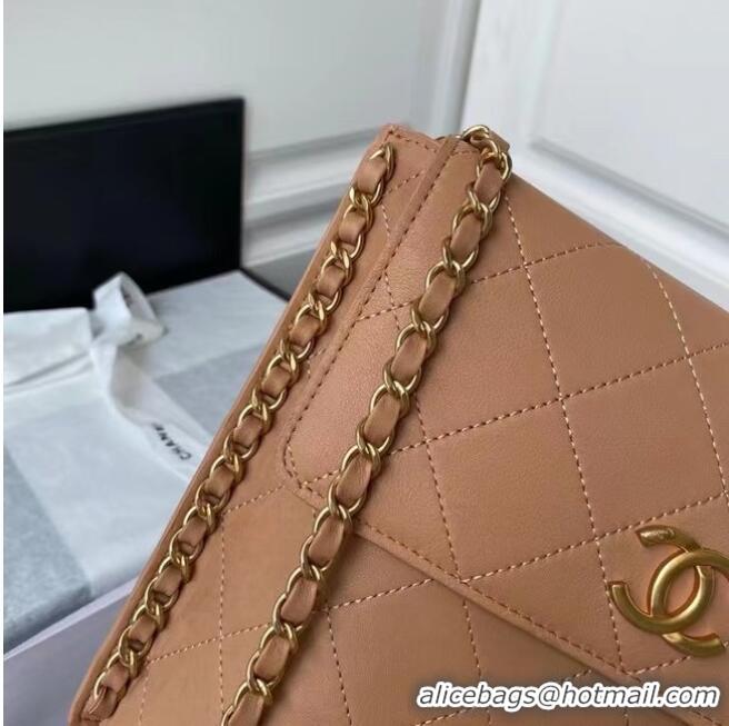 Fashion Discount Chanel small hobo bag AS2543 AS2542 Brown