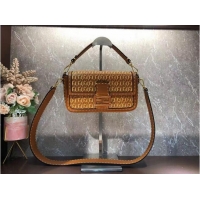 Promotional FENDI BAGUETTE Bag F1520 brown