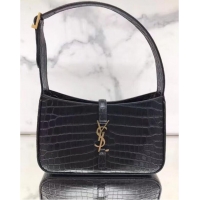 Promotional YSL TOP HANDLE BAG IN Snake skin LEATHER Y687228 black