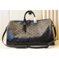 Unique Discount Louis Vuitton KEEPALL BANDOULIERE M41146 Black