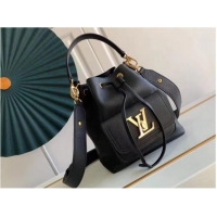 Top Quality Louis Vuitton LOCKME BUCKET M57687 black